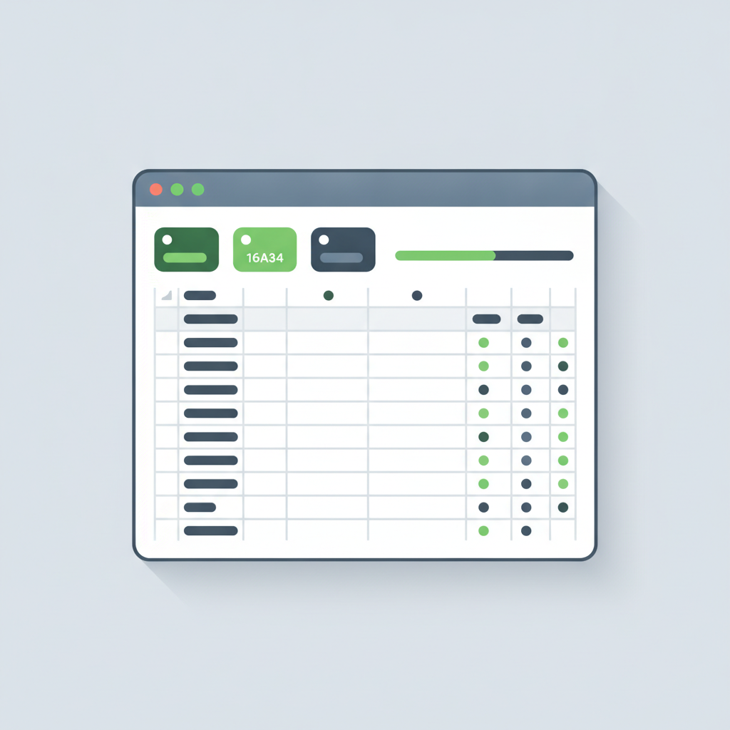 Task & Project Management Tracker — Google Sheets Template